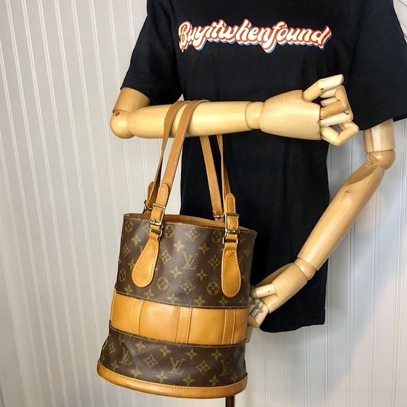 LOUIS VUITTON Vintage Monogram Bucket Bag c/o The French Bag Co. USA - Picture 4 of 17